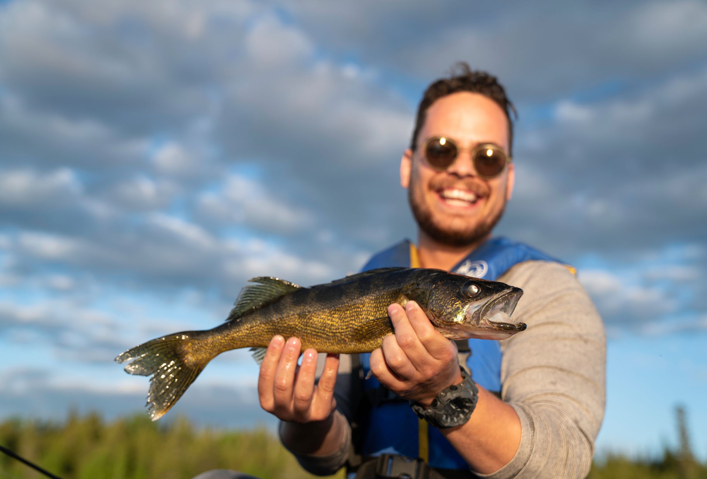 La Vérendrye Canoe Fishing