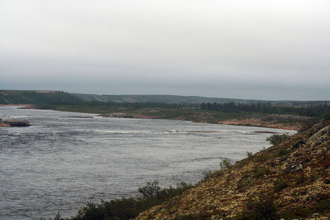 The rapids that were the source of so much trouble and misery