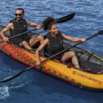 Inflatable Kayak Review: Tobin Wavebreak two people paddle the Tobin Sports Wavebreak