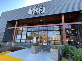 exterior of an REI store