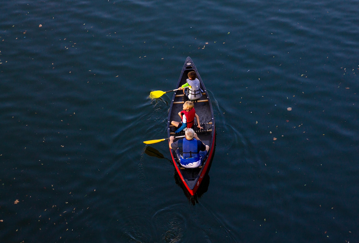 Photo by Roland Chanson: https://www.pexels.com/photo/people-riding-red-canoe-boat-2851064/