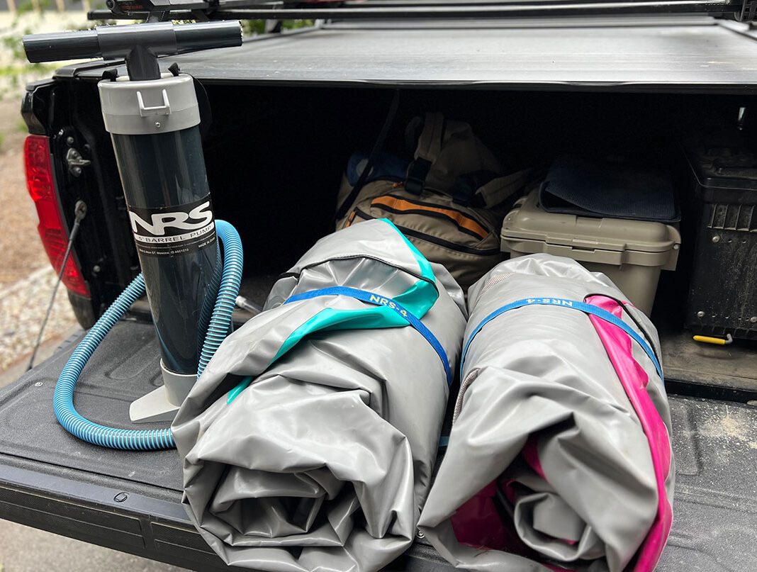 Inflatable Kayak Review: AIRE’s Spud & Tater - Paddling Magazine