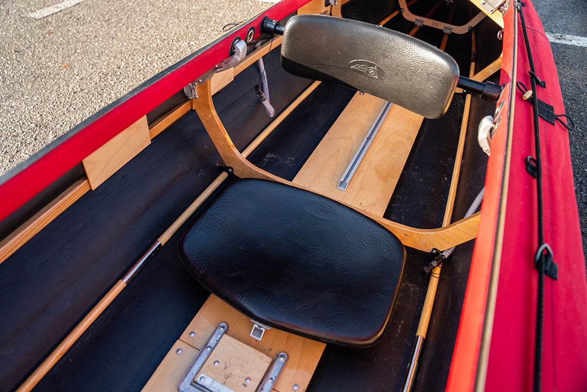 detail of the Klepper Aerius 545's cockpit