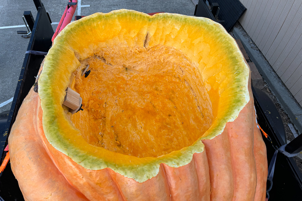 Inside Gary Kristensen's record-setting pumpkin boat