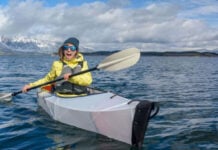 Oru Inlet folding kayak.