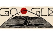 Google celebrates Native American History Month with qajaq doodle by Natashia Allakariallak