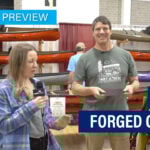 First Look: Forged Carbon with Swift Canoe & Kayak (Video) material preview Swift Canoes Forged Carbon from Canoecopia 2024