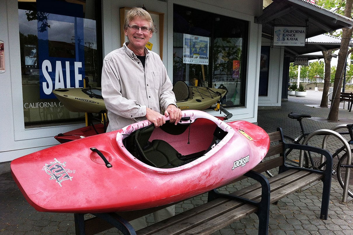 Keith Miller at his flagship store in Oakland