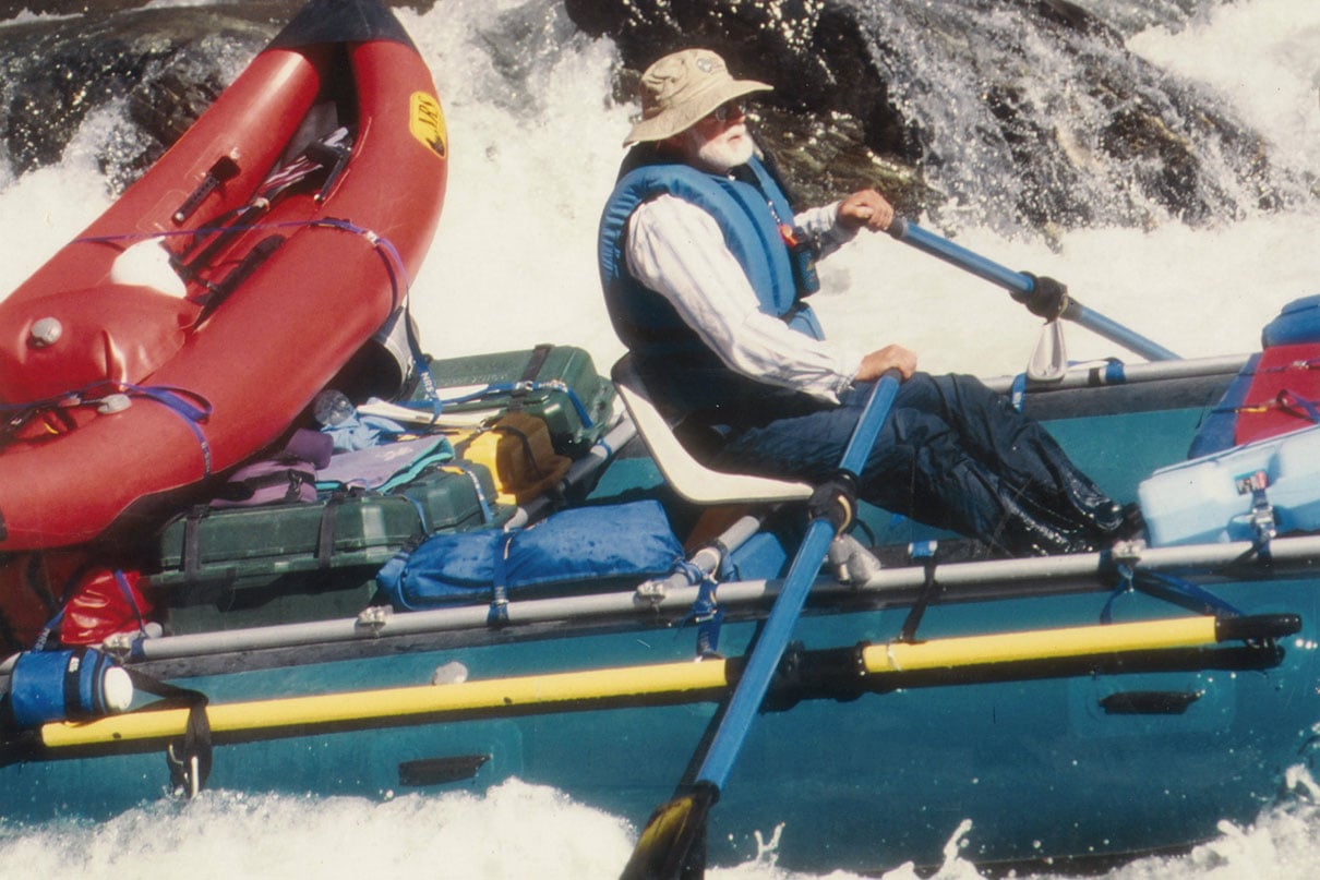 Bill Parks whitewater rafting