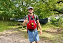 Kyle Parker canoes the Wisconsin River in less than six days