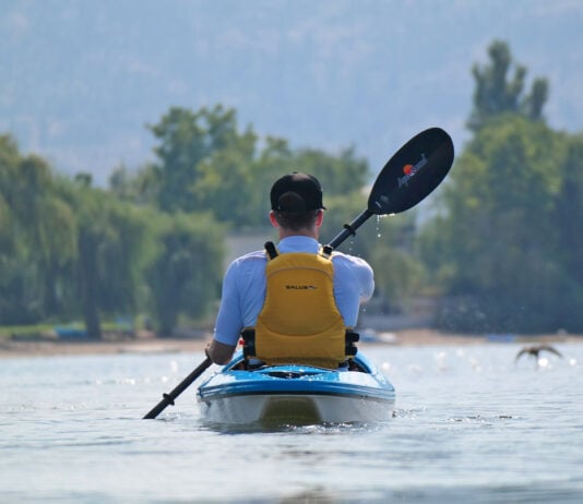 The Delta 10 and 12AR recreational kayaks utilize a unique design with a stable pontoon hull in the stern transitioning to a V-hull from under the paddler to the bow