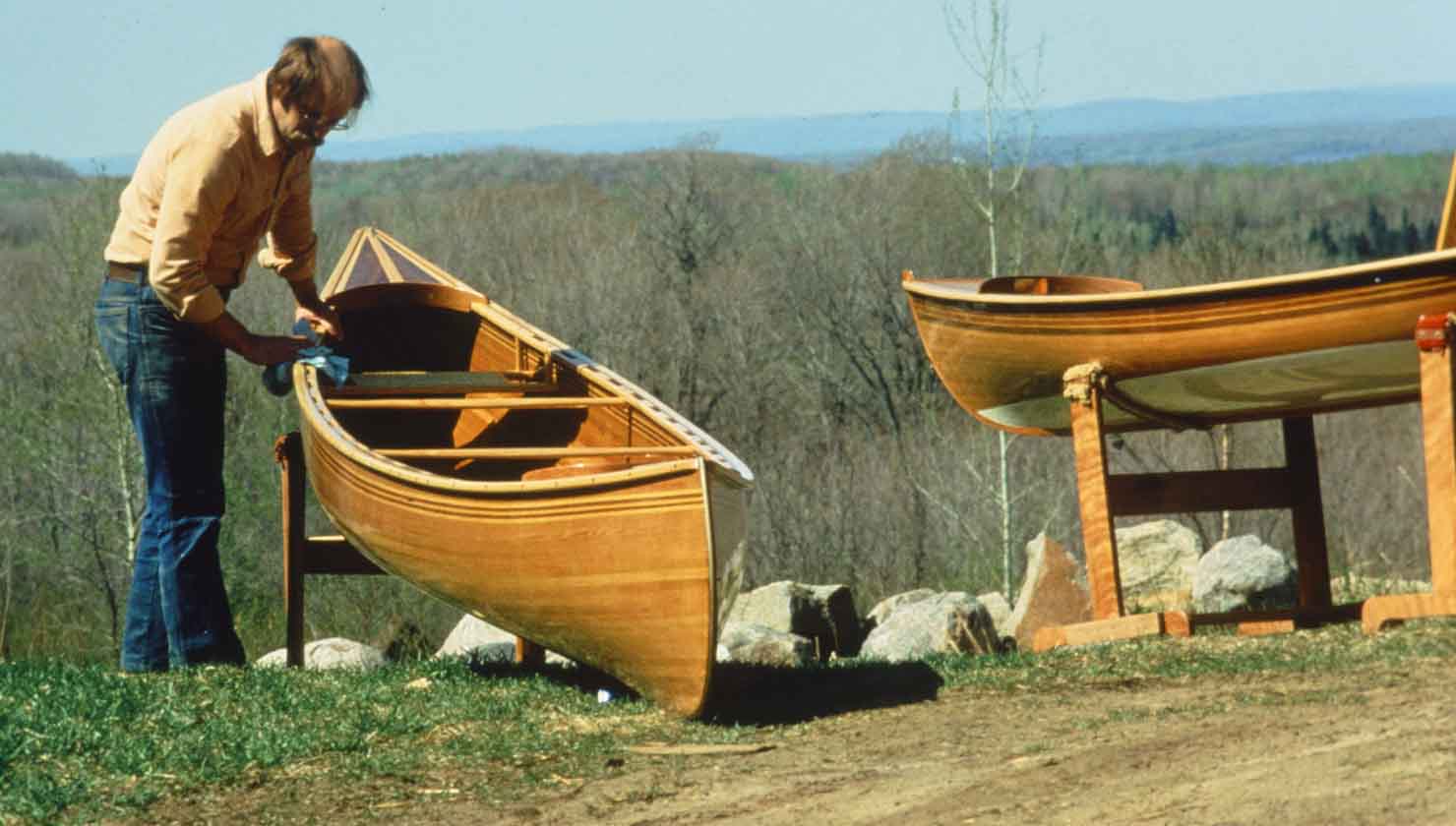 THE SURVIVAL OF THE WOOD CANOE