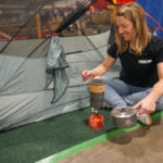 MSR Switch Stove at Canoecopia 2025. Feature Image: Joe Potoczak.